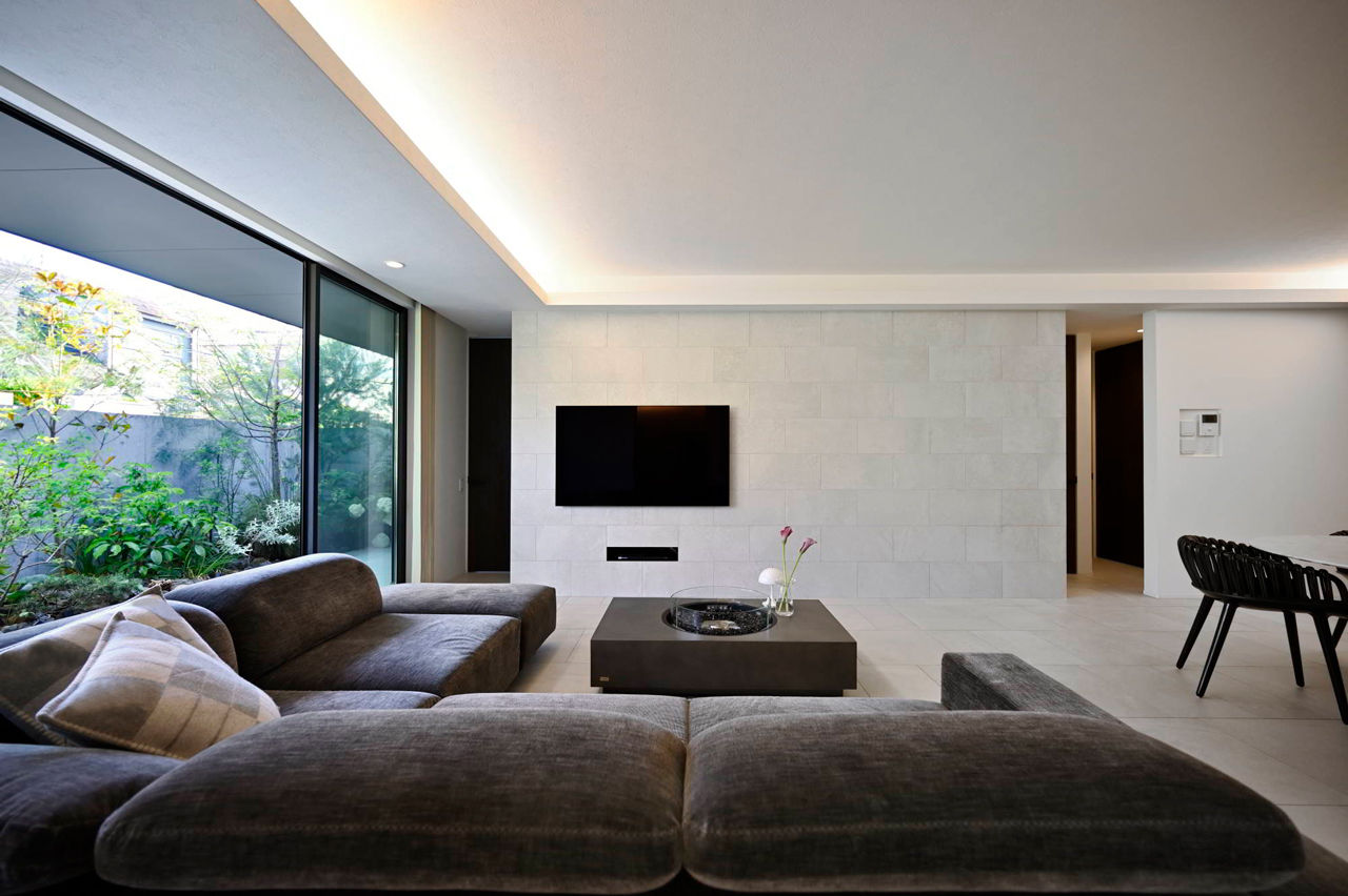 １００年住宅のゼロホーム 余計なものを削ぎ落とし機能美を追求したホテルライクな平屋の邸宅の建築実例画像6