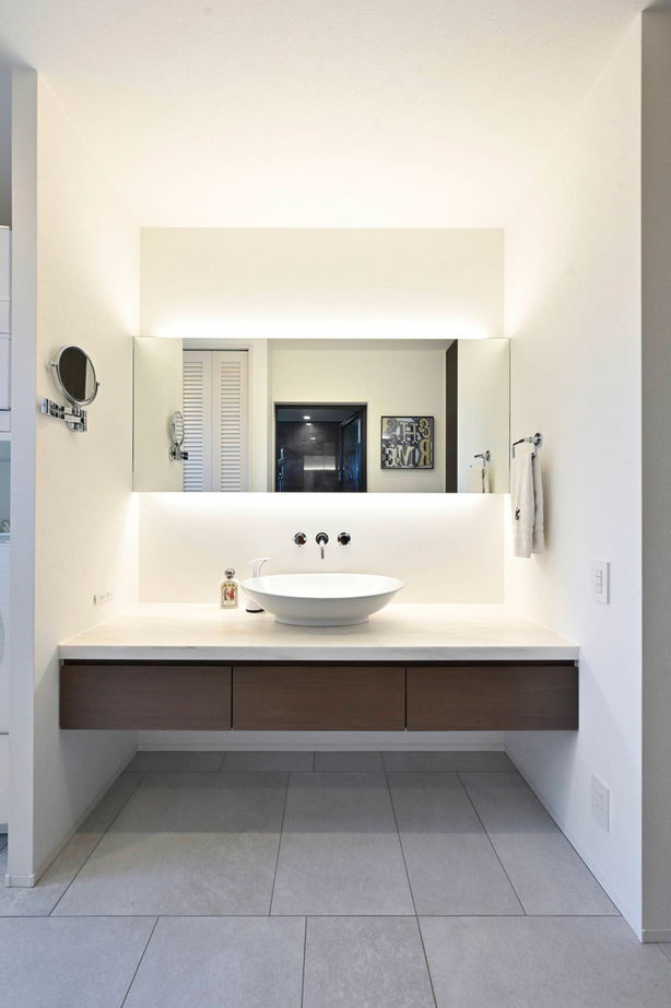 １００年住宅のゼロホーム 余計なものを削ぎ落とし機能美を追求したホテルライクな平屋の邸宅の建築実例画像9