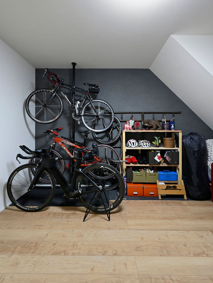 １００年住宅のゼロホーム 京都市｜敷地面積15坪・2間間口で趣味も暮らしも満喫できる空間を生み出した狭小３階建ての家｜間取り有の建築実例画像4