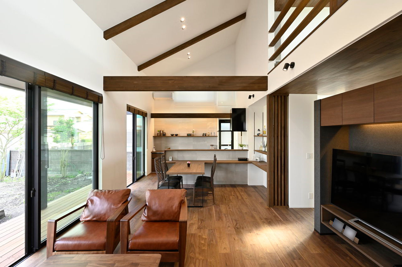 １００年住宅のゼロホーム 2000万円台・野洲市｜美しい和モダンの家で家庭菜園をしながらセカンドライフを満喫｜間取り有の建築実例画像2