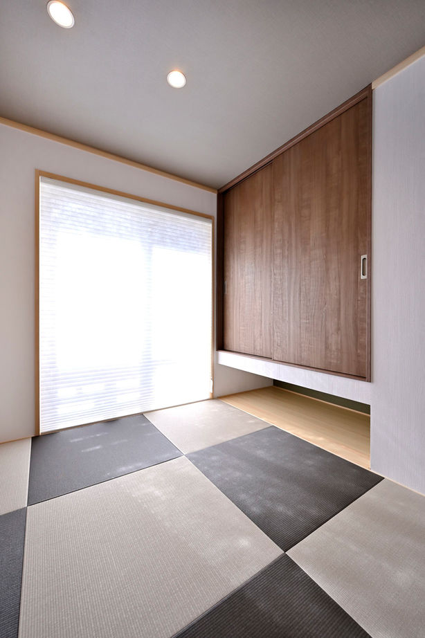 １００年住宅のゼロホーム 摂津市｜６mの高天井で格別の開放感を演出。憧れのログハウスを思わせるカジュアルデザインの平屋の建築実例画像8