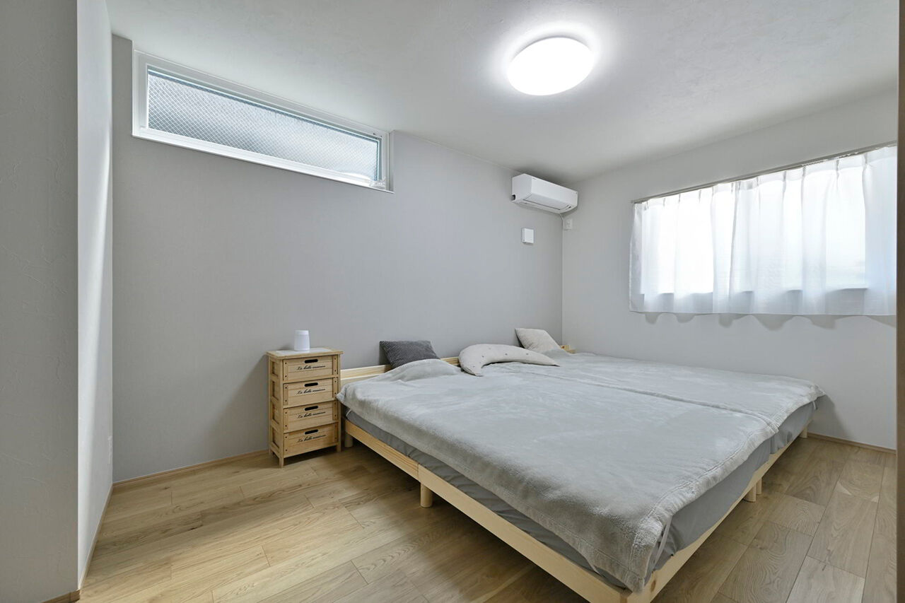 １００年住宅のゼロホーム 2000万円台・尼崎市｜こだわりの2列型キッチン。動線も収納も使いやすさを追求｜間取り有の建築実例画像10