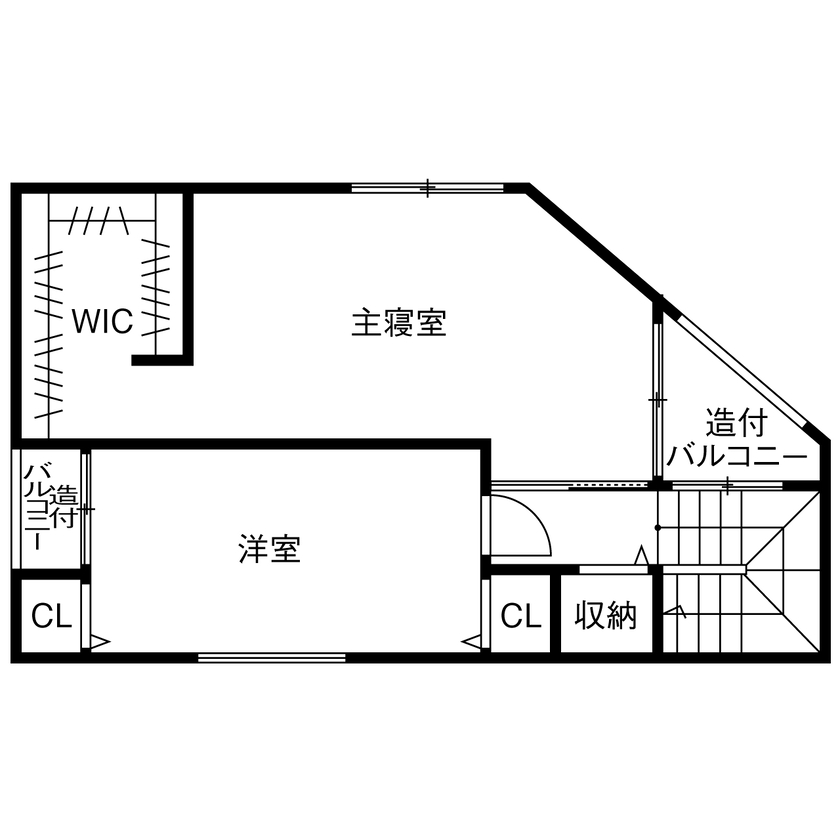 １００年住宅のゼロホーム 2000万円台・大阪市｜土地面積18坪のインナーガレージ付の家。狭小に強い技術で耐震等級3も実現｜間取り有の間取り図（3LDK）3階