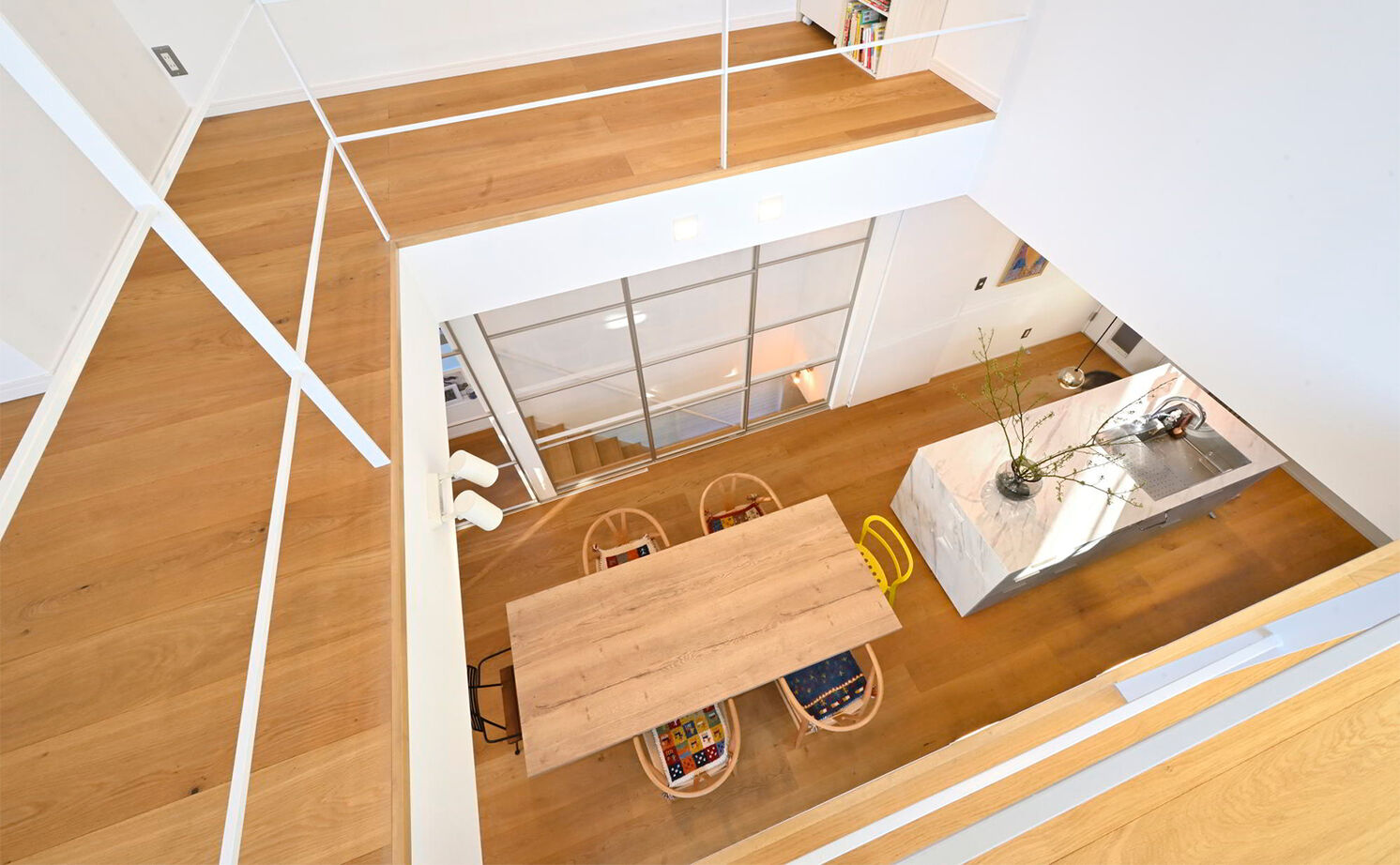 １００年住宅のゼロホーム 4000万円台・大阪市｜天然木の外壁が個性的な３階建て。コボットブレースを使用し最大限の開放感を演出の建築実例画像12