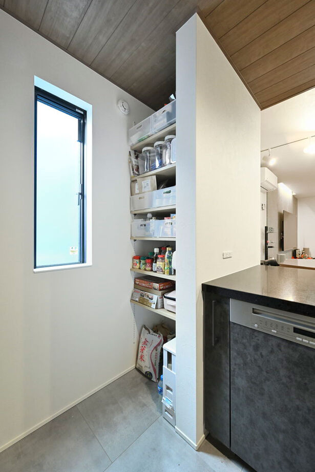 １００年住宅のゼロホーム 4000万円台・京都市｜モダンなデザインの家事ラクな家。HEAT20 G１グレードの高性能で年中心地よく暮らすの建築実例画像6