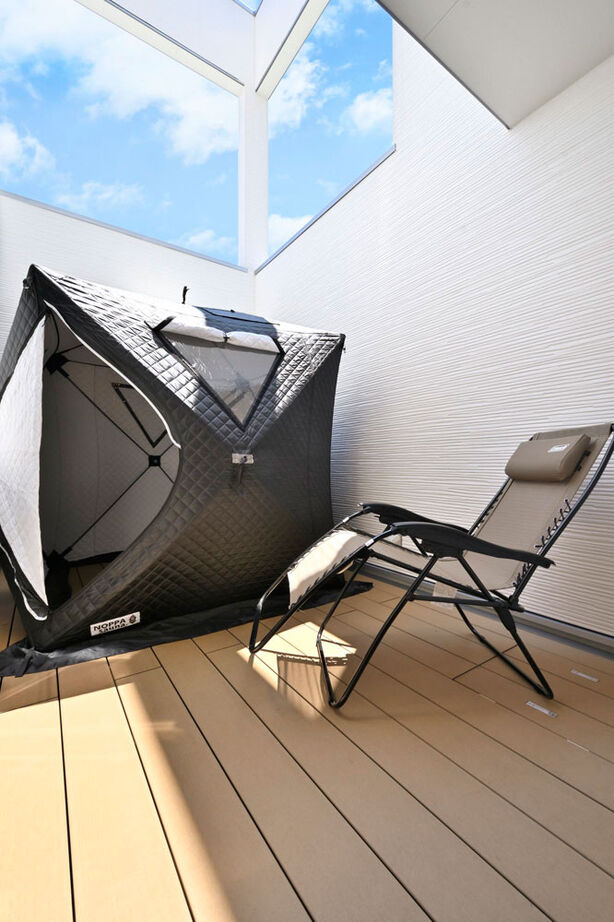 １００年住宅のゼロホーム 3000万円台・神戸市｜１階から３階まで繋がる開放的な設計やインナーテラスのある、こだわりの家｜間取り有の建築実例画像15