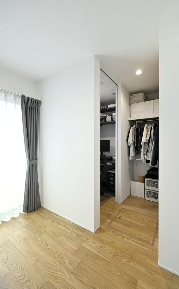 １００年住宅のゼロホーム 2000万円台・大津市｜限られた空間を有効に活用した2階建て・2階リビングの家｜間取り有の建築実例画像12