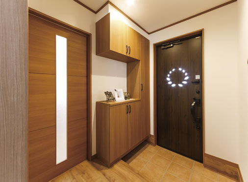 ミラクルホーム 将来を考えて選んだ「平屋」　床はフラット天井は立体的にの建築実例画像3