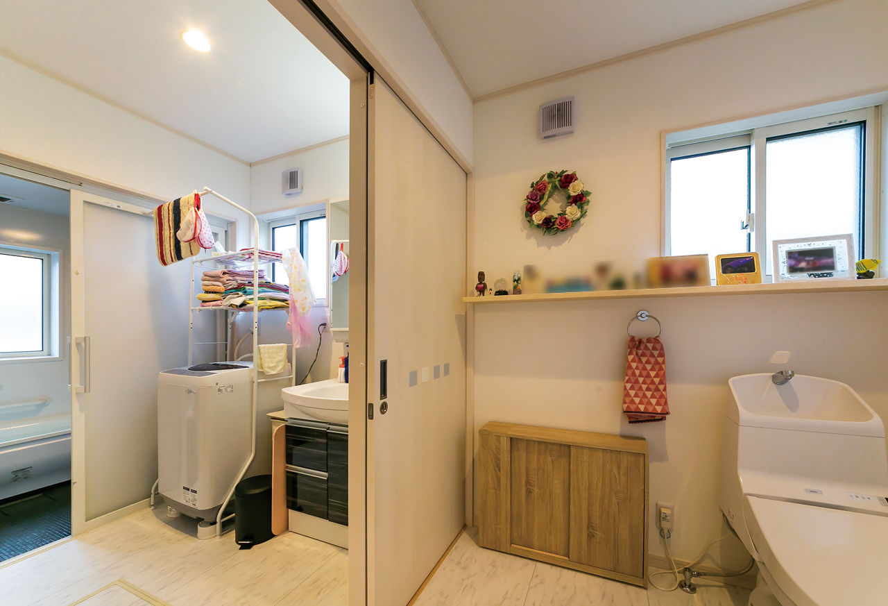 ミラクルホーム 車イスの生活を思い描いた「平屋」、予算内で叶えたバリアフリーの家の建築実例画像7