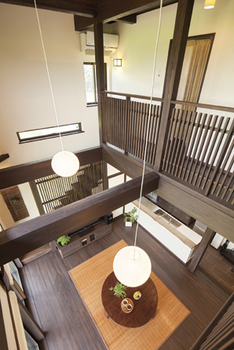 リソーケンセツ 【30坪台/和モダン/薪ストーブ】子どもにも安心な自然素材を使用。風情ある和テイストな家の建築実例画像4