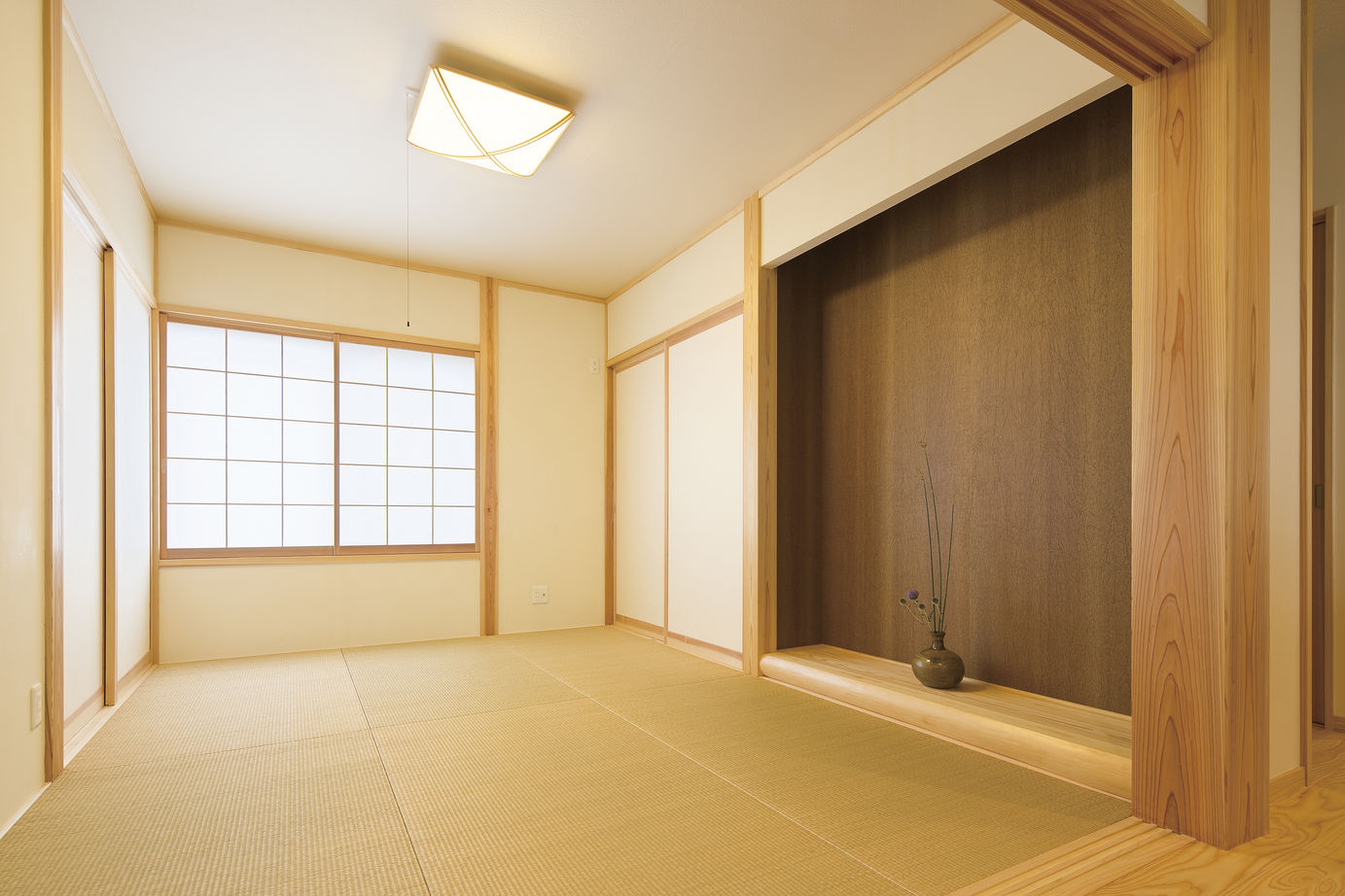 リソーケンセツ 【30坪台/和モダン/吹き抜け】木の香り、心地よさに一目ぼれ。無添加・無垢の素材で1年中快適に過ごせる家の建築実例画像8