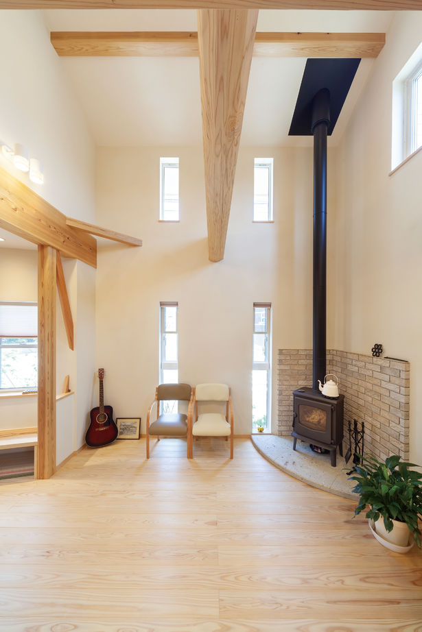 リソーケンセツ 【2000万円台/30坪台/間取り図】大きな吹き抜けに音楽が心地よく響く ミニコンサートが開ける大空間を実現の建築実例画像3