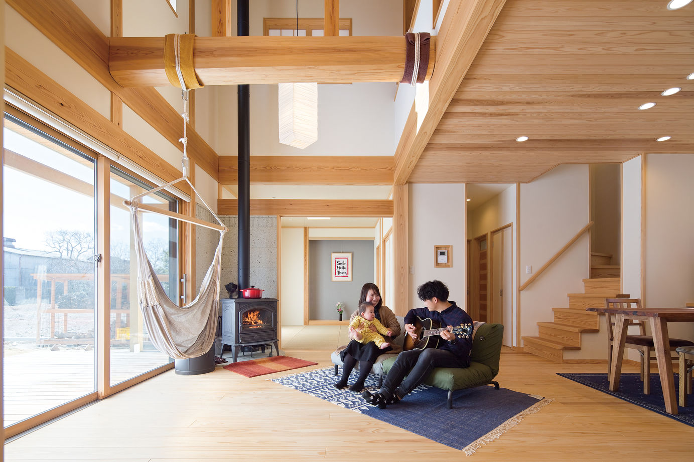 リソーケンセツ 【2000万円台/40坪台/間取り図あり/和風】展示場「無垢乃家」をベースに自然素材の心地よい家の建築実例画像1