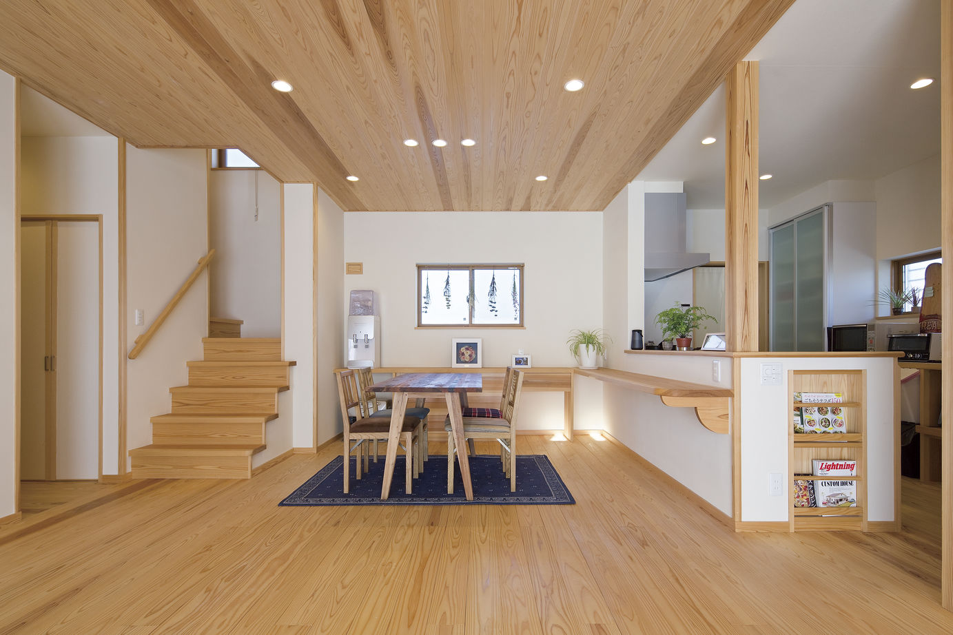 リソーケンセツ 【2000万円台/40坪台/間取り図あり/和風】展示場「無垢乃家」をベースに自然素材の心地よい家の建築実例画像4