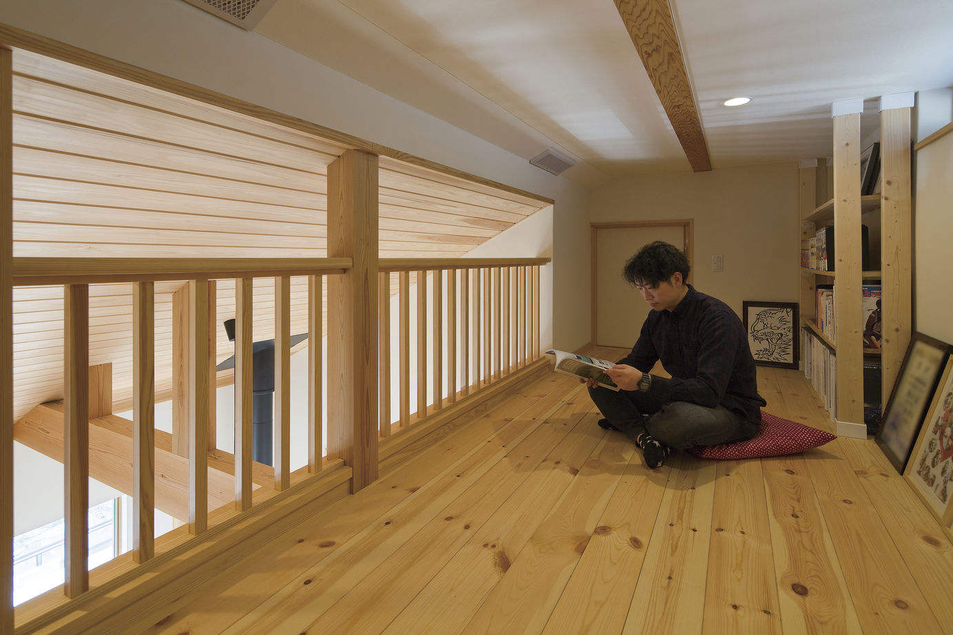 リソーケンセツ 【2000万円台/40坪台/間取り図あり/和風】展示場「無垢乃家」をベースに自然素材の心地よい家の建築実例画像9