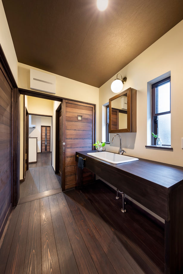 リソーケンセツ 【2000万円台/30坪台/間取り図あり/古民家風】こだわりの自然素材が満喫できる吹き抜けが気持ちいい家の建築実例画像9