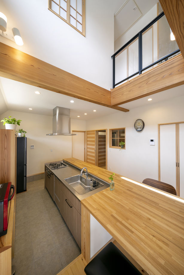 リソーケンセツ 【2000万円台/30坪台/間取り図あり/オープンキッチン】自分たちらしさを大切にした”キッチンが主役”の家の建築実例画像5