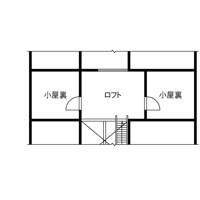 リソーケンセツ 【3000万円台/40坪台/間取り図あり/薪ストーブ】3世代+愛犬が心地よく暮らせる無添加・無垢の家の間取り図（5LDK）ロフト