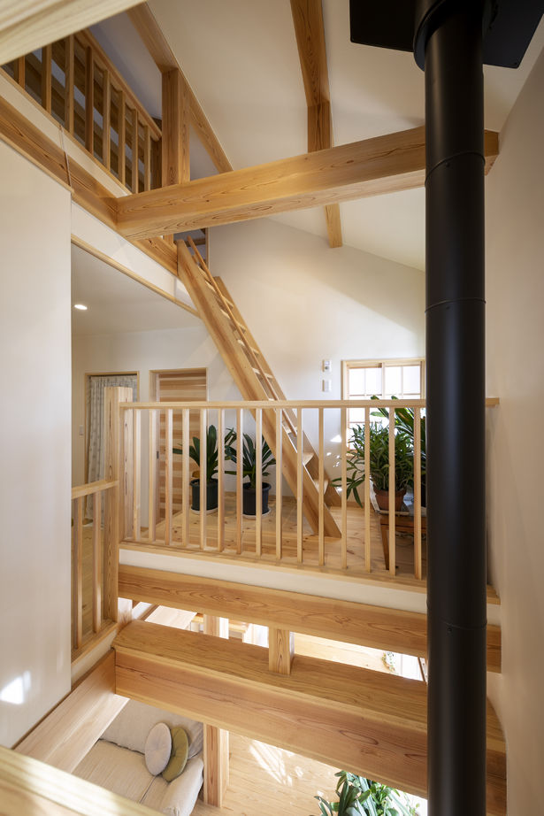 リソーケンセツ 【3000万円台/40坪台/間取り図あり/薪ストーブ】3世代+愛犬が心地よく暮らせる無添加・無垢の家の建築実例画像6