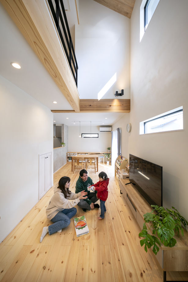 リソーケンセツ 【2000万円台／30坪／回遊動線／充実収納】無添加・無垢の家づくりと自分たちの好みをミックスの建築実例画像3