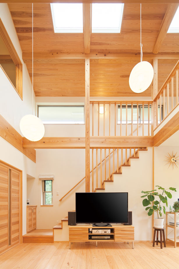 リソーケンセツ 【3000万円台／40.4坪／吹き抜け／薪ストーブ】ひと目惚れした家づくりに自分たちのこだわりを詰め込んでの建築実例画像4