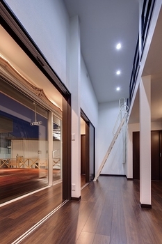 栃木建築社 【約51坪/平屋/4人家族】洗練されたデザインと機能性。スカイバルコニーとロフトがある家の建築実例画像7