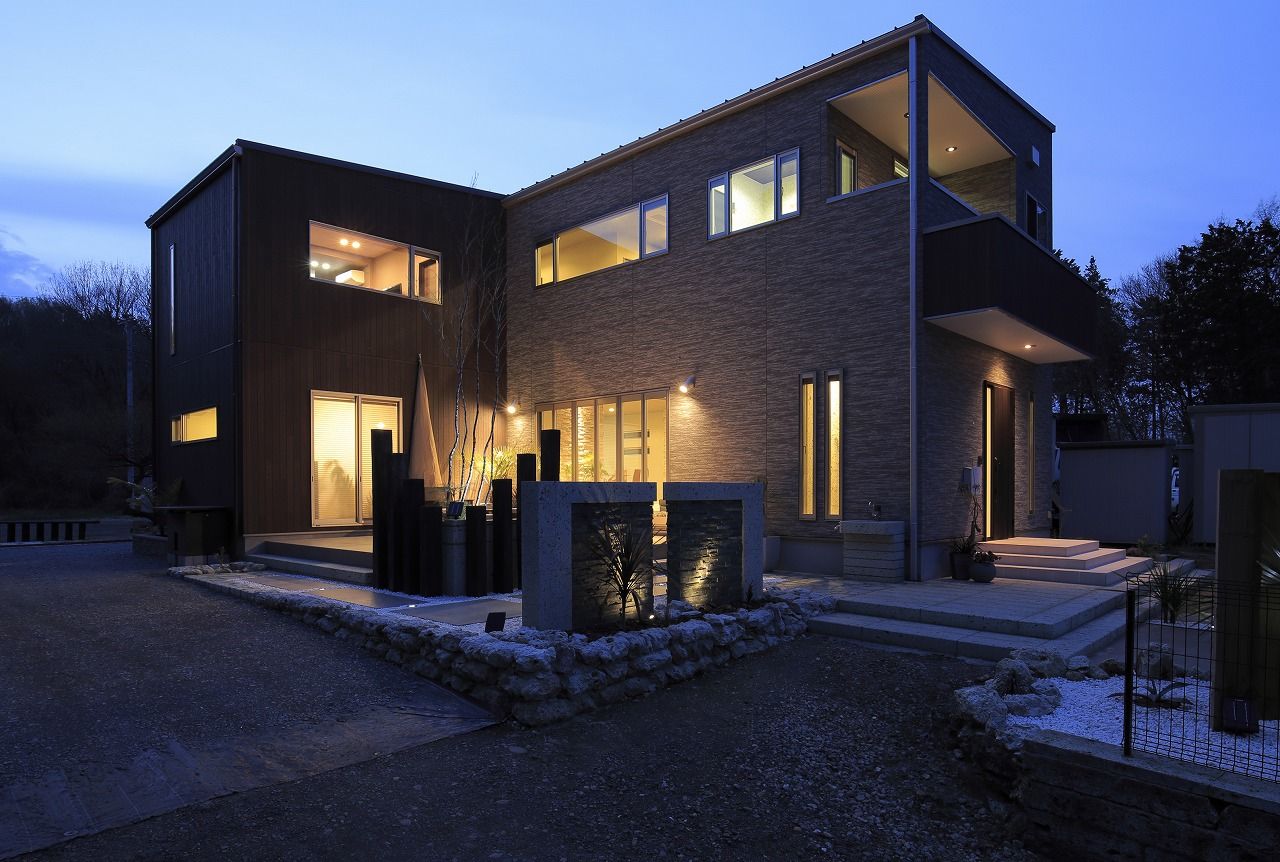 栃木建築社 【約56坪/2階建/3人家族】素材を生かした空間設計。リゾートコテージのような癒やしの住まいの建築実例画像4