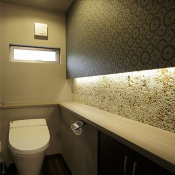 栃木建築社 【約56坪/2階建/3人家族】素材を生かした空間設計。リゾートコテージのような癒やしの住まいの建築実例画像6