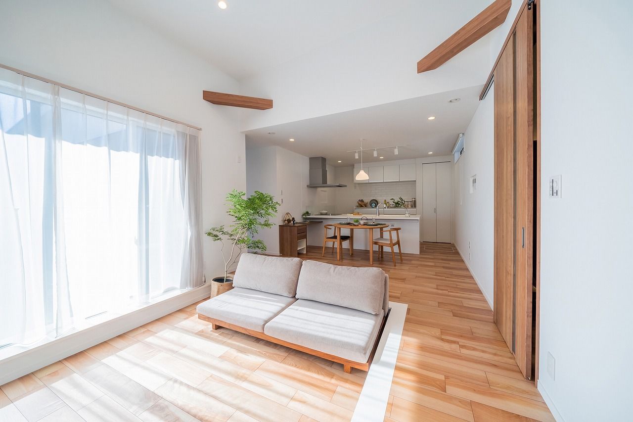 ノーブルホーム 【2000～2500万円（31坪）】今もこの先もおうち時間を楽しむ！スキップフロアを配した住まいの建築実例画像2