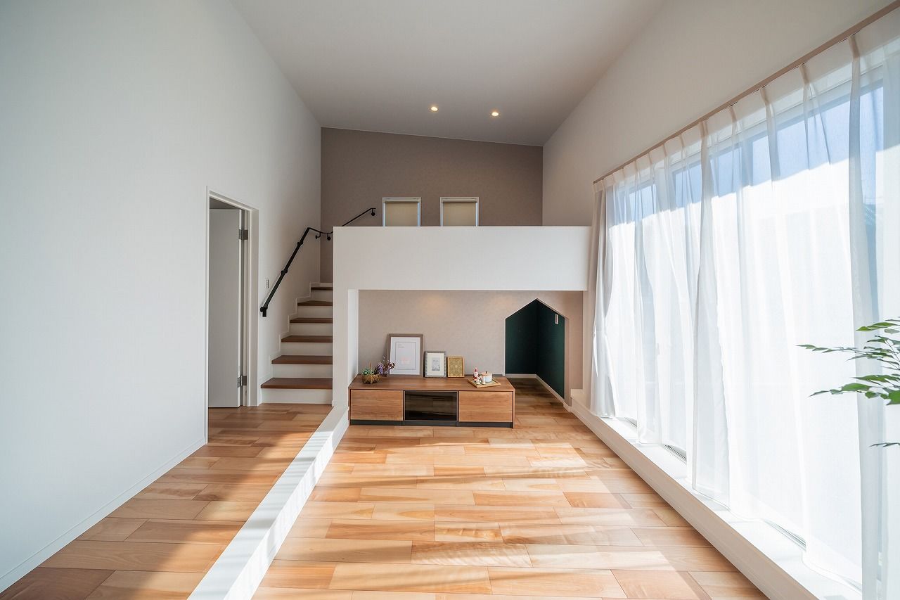 ノーブルホーム 【2000～2500万円（31坪）】今もこの先もおうち時間を楽しむ！スキップフロアを配した住まいの建築実例画像3