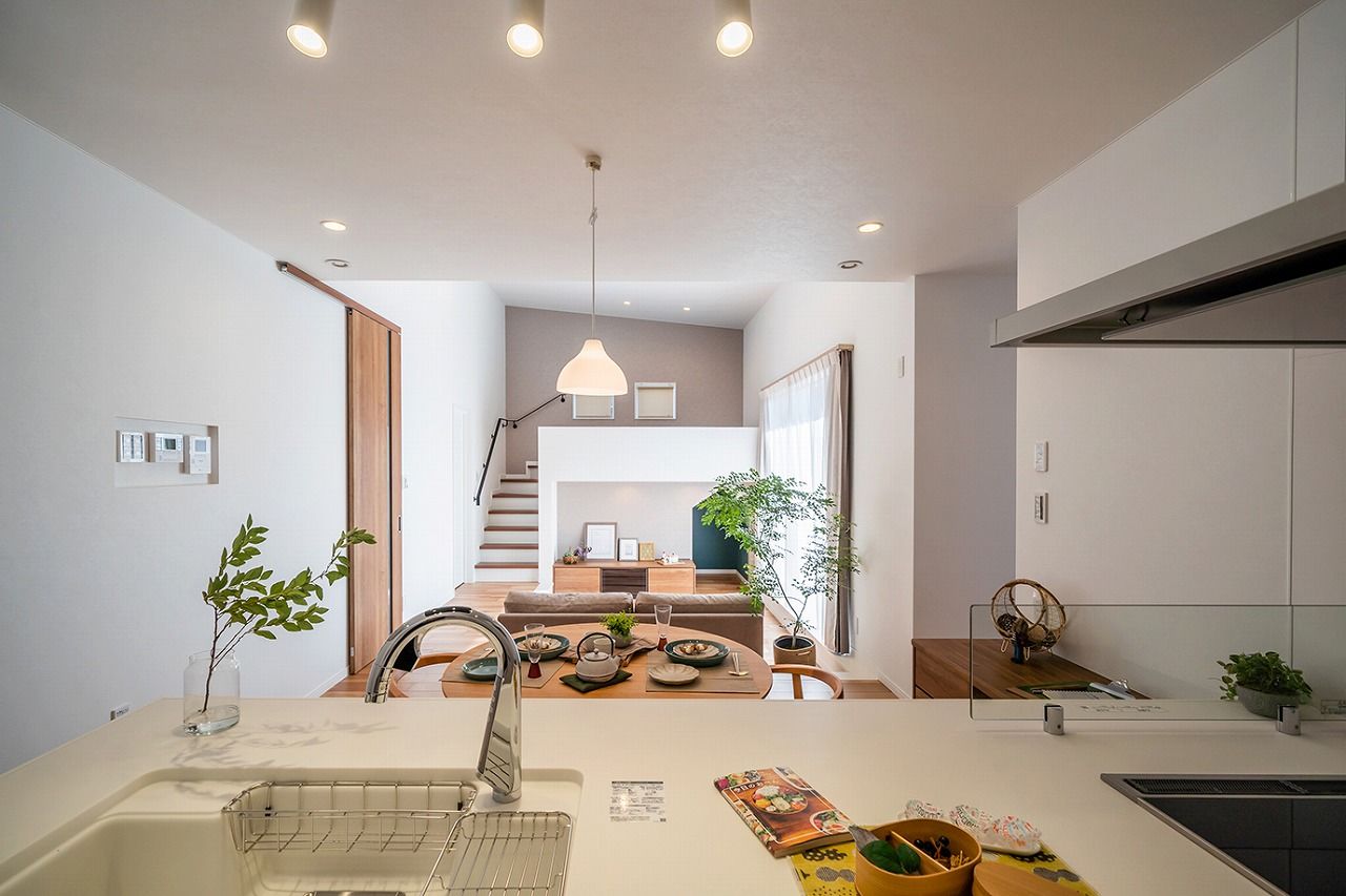 ノーブルホーム 【2000～2500万円（31坪）】今もこの先もおうち時間を楽しむ！スキップフロアを配した住まいの建築実例画像6