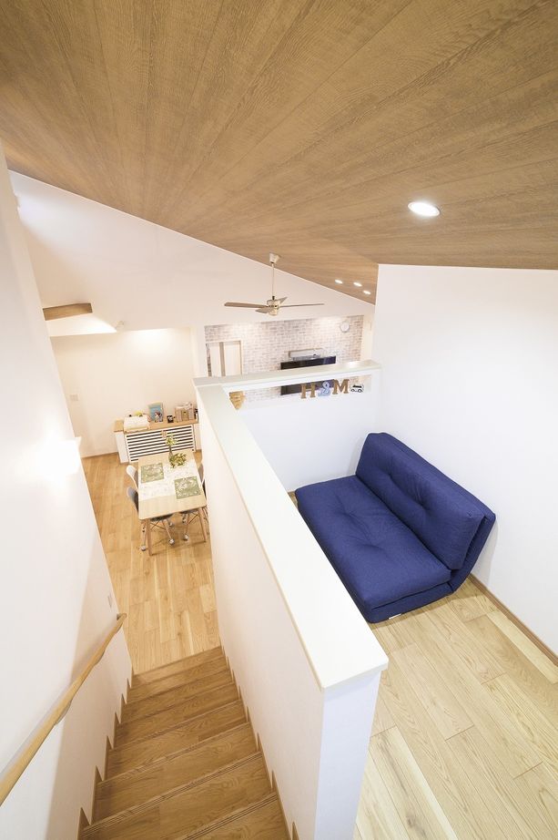 ノーブルホーム 【2000～2500万円／28坪】光と風が心地よい勾配天井、将来を見据えた平屋の住まいの建築実例画像9