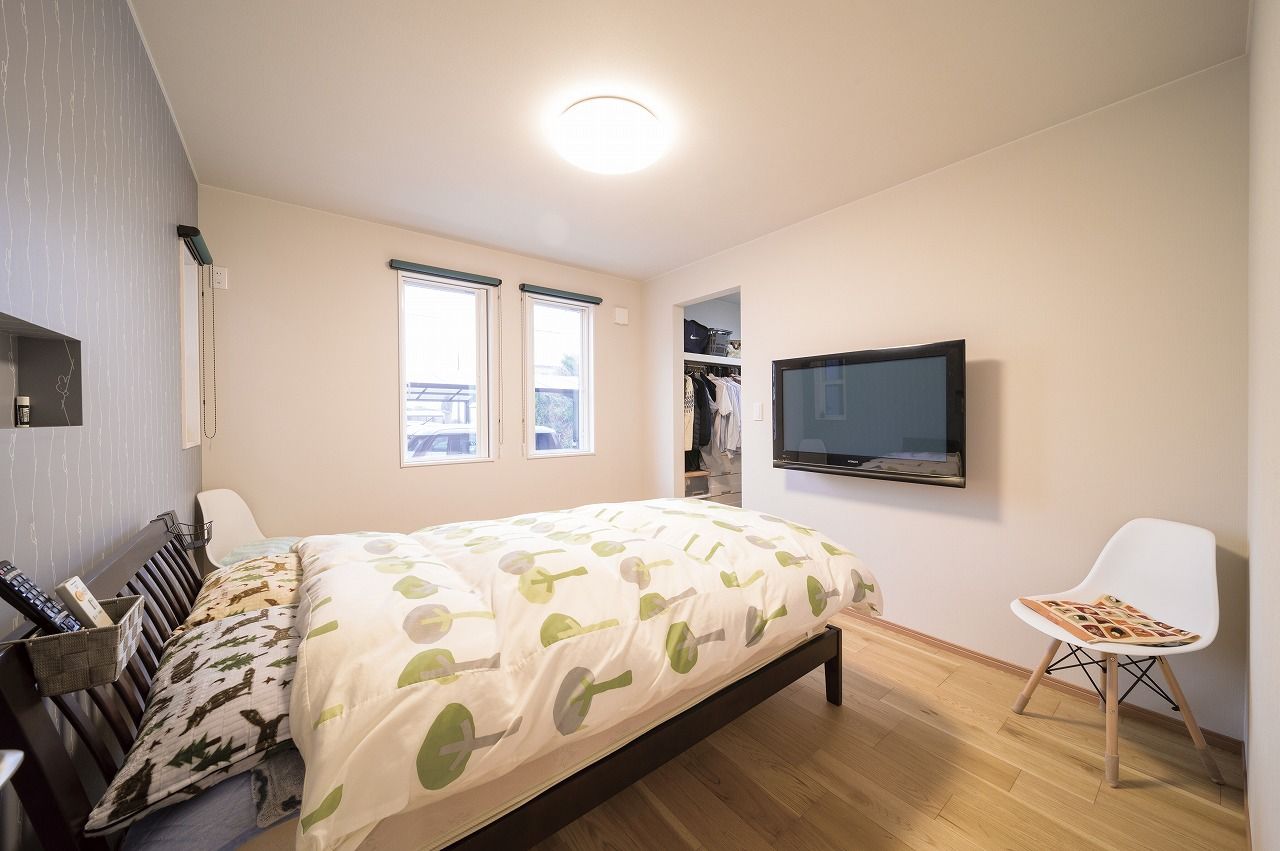 ノーブルホーム 【2000～2500万円／28坪】光と風が心地よい勾配天井、将来を見据えた平屋の住まいの建築実例画像10