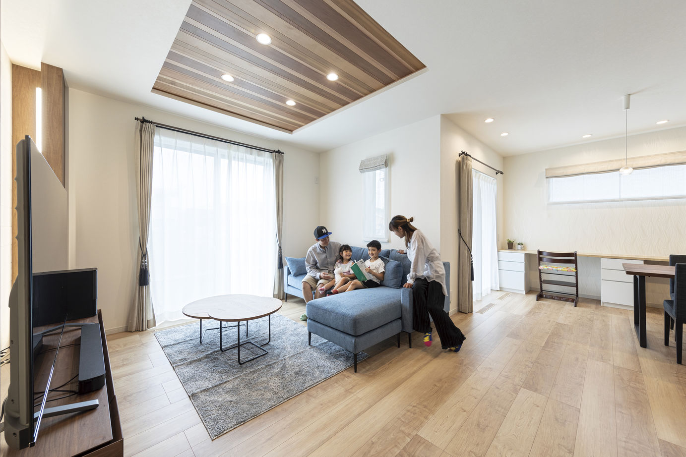 ノーブルホーム 斬新なアイデアで理想を形に全館空調で年中快適な住まいの建築実例画像3