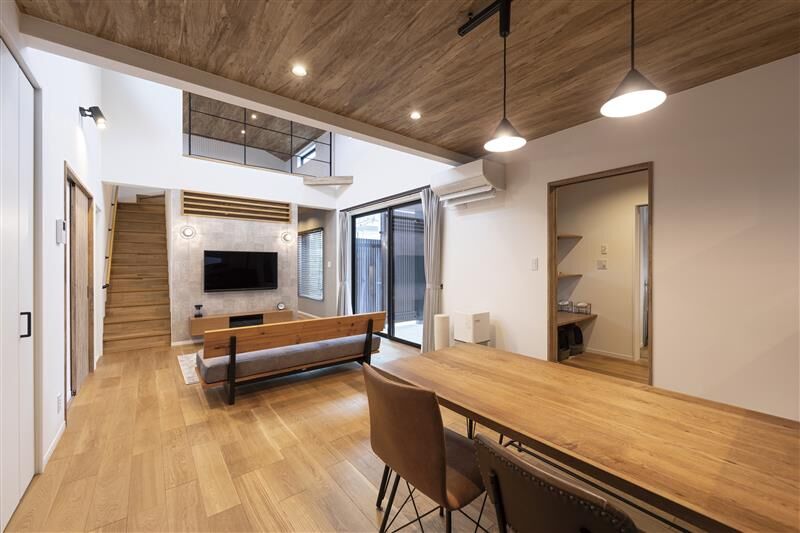 ノーブルホーム 【2500万円～/吹き抜け/ダウンフロア/ペットと暮らす/省エネ】愛猫と暮らす1.5階平屋の建築実例画像4