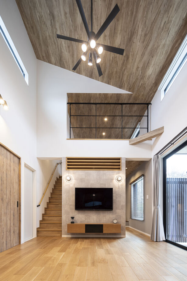 ノーブルホーム 【2500万円～/吹き抜け/ダウンフロア/ペットと暮らす/省エネ】愛猫と暮らす1.5階平屋の建築実例画像5