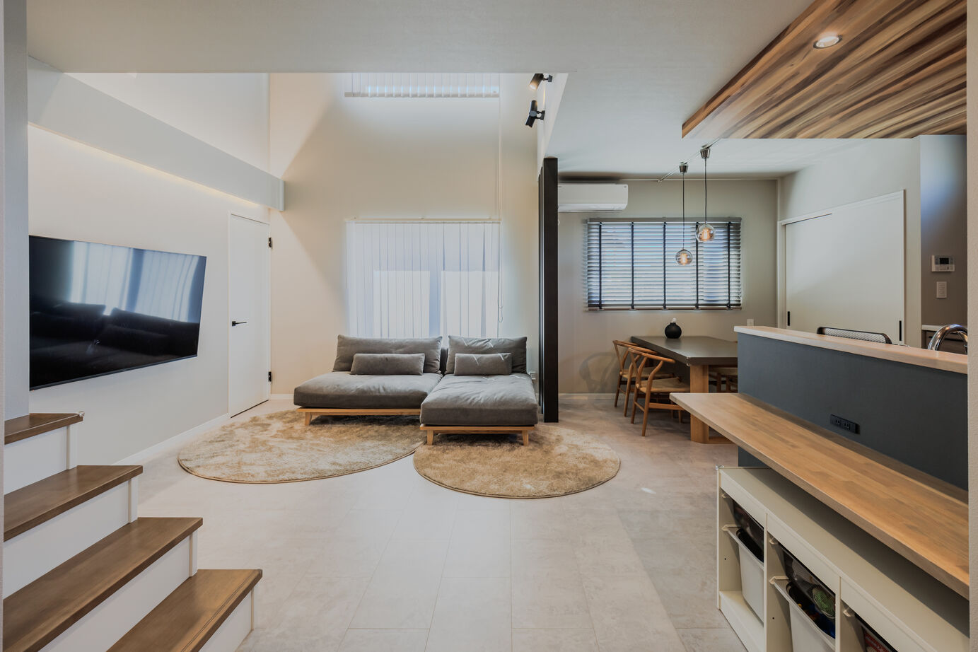 ノーブルホーム 美しさと住みやすさを併せ持つ、子育てしやすい家事楽の家の建築実例画像2