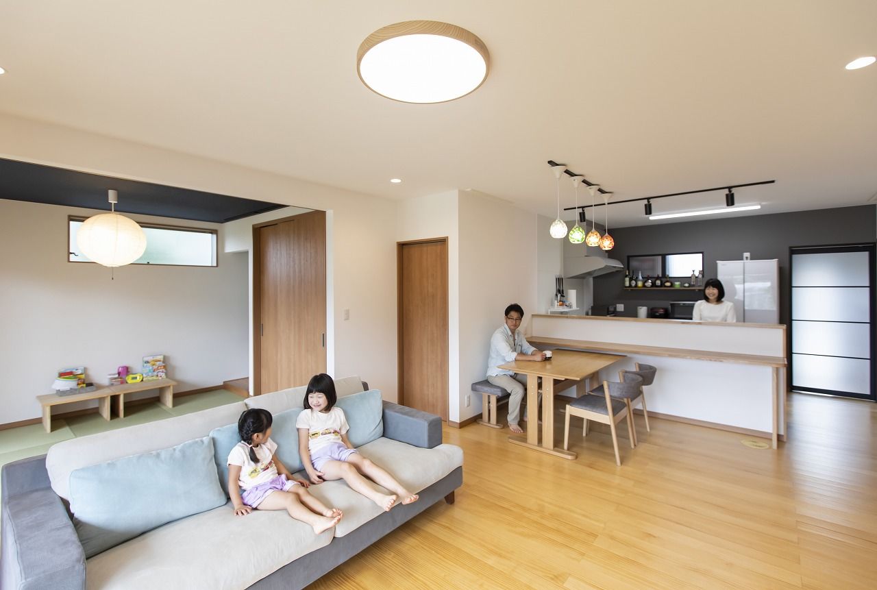 齋藤住建 【群馬県/2900万円/間取り図有】地中熱を活用した1年中過ごしやすい住まい。趣味の音楽や読書を楽しむ毎日の建築実例画像2