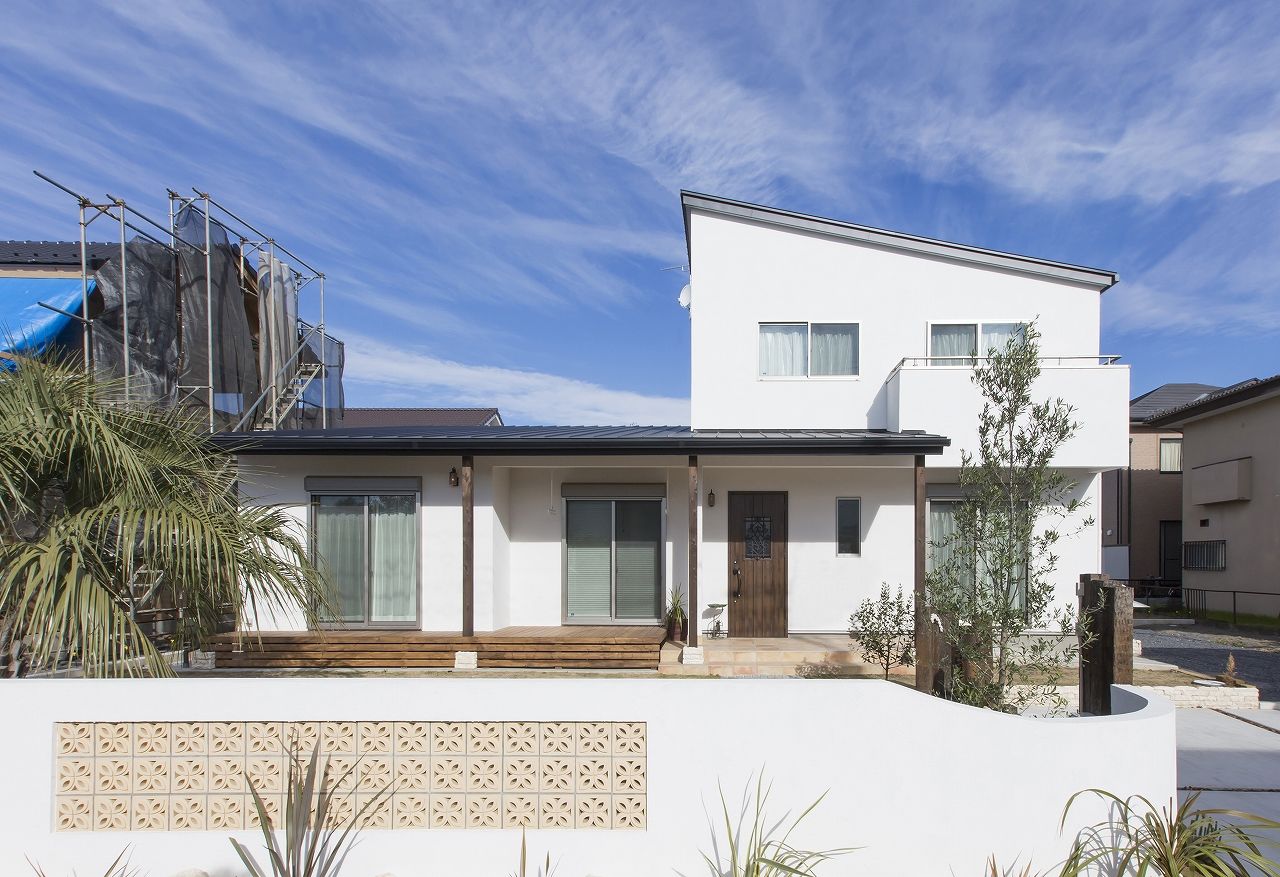 齋藤住建 【足利市/2200万円】地中熱の心地よさ×リゾート感ある広い庭でガーデニングを楽しむの建築実例画像1