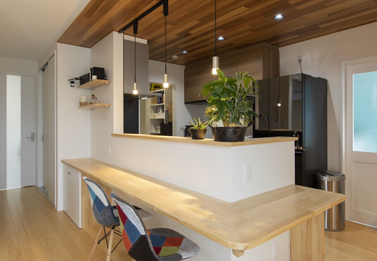 齋藤住建 【太田市/3200万円/間取り図有】ランドリースペースで家事ラクを実現×収納充実×家族とBBQも楽しめる家の建築実例画像6