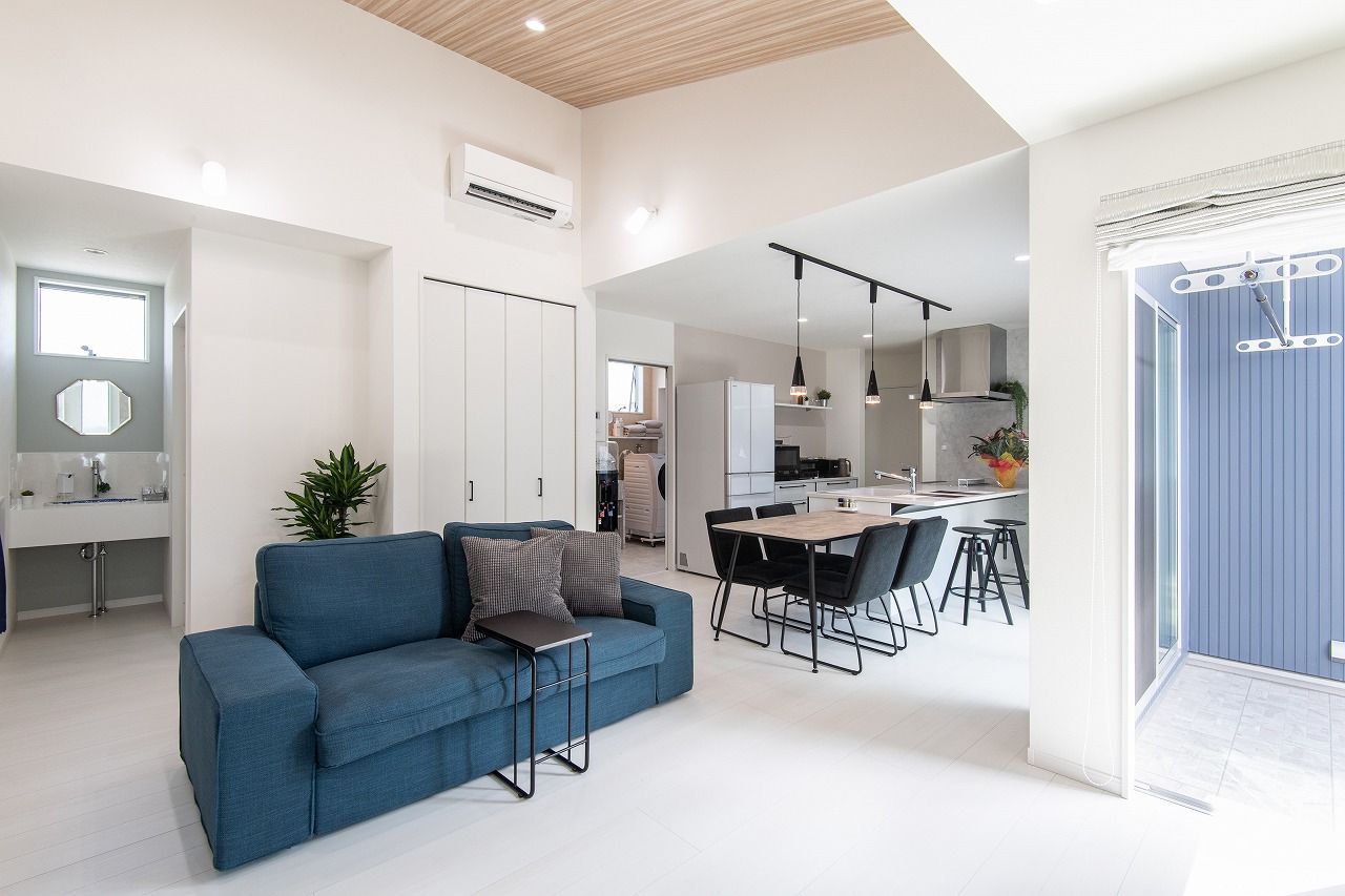 齋藤住建 【足利市/2200万円/間取り図有】「要望+α」の暮らしやすさ×お洒落なデザインを叶えた平屋風の住まいの建築実例画像4