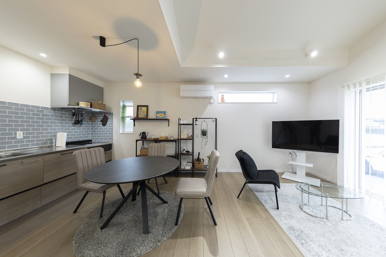 齋藤住建 【邑楽郡/間取り図有】こだわりが詰まったアメリカンスタイルの平屋の建築実例画像2