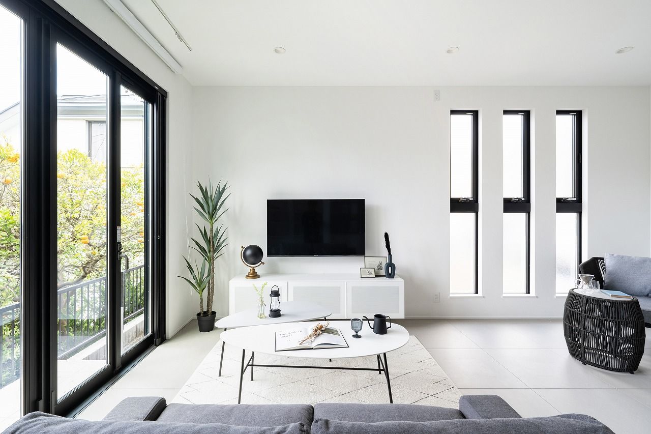 『高気密・高断熱の家』日本住宅ツーバイ 【3000万円台/延床50.3坪/ランドリールーム/間取り図】無駄のない動線と収納力が自慢のスタイリッシュな家の建築実例画像4