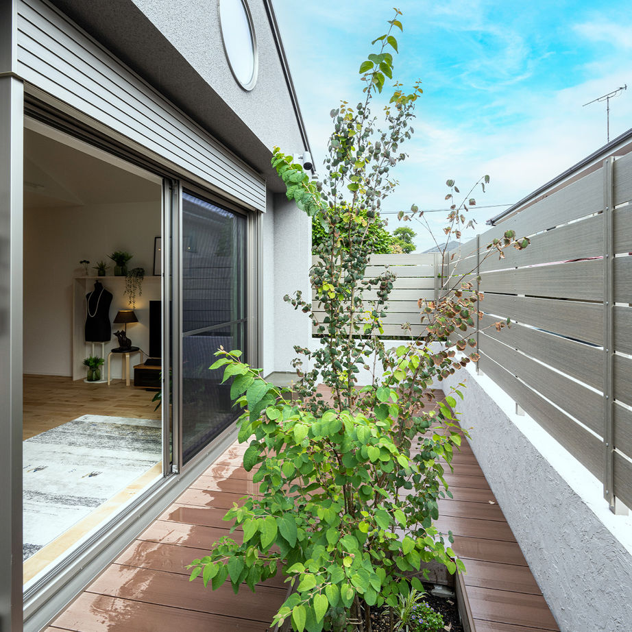 一級建築士事務所　ライフスタイル(LIFE STYLE) 【18.5坪/平屋/2LDK/3畳の部屋】間口が狭い、奥に長いこだわりあるデザインハウスの建築実例画像5