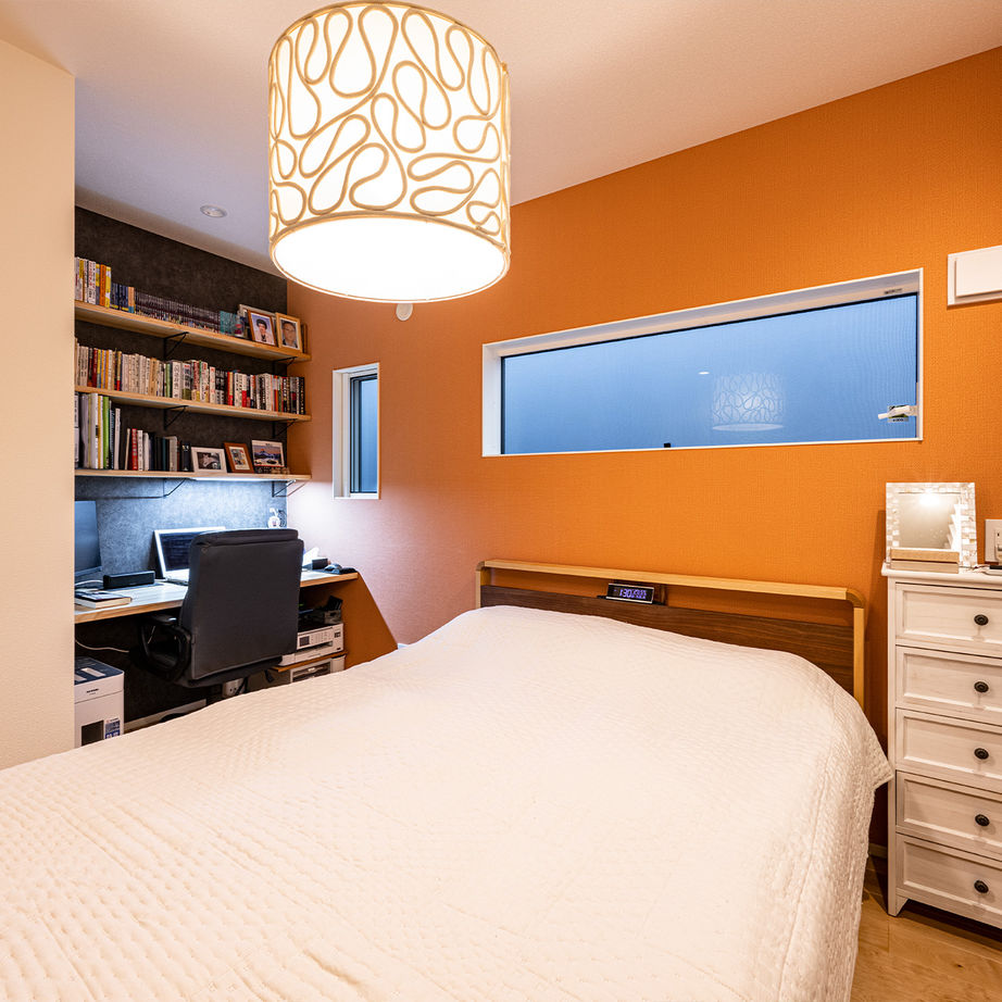 一級建築士事務所　ライフスタイル(LIFE STYLE) 【18.5坪/平屋/2LDK/3畳の部屋】間口が狭い、奥に長いこだわりあるデザインハウスの建築実例画像7