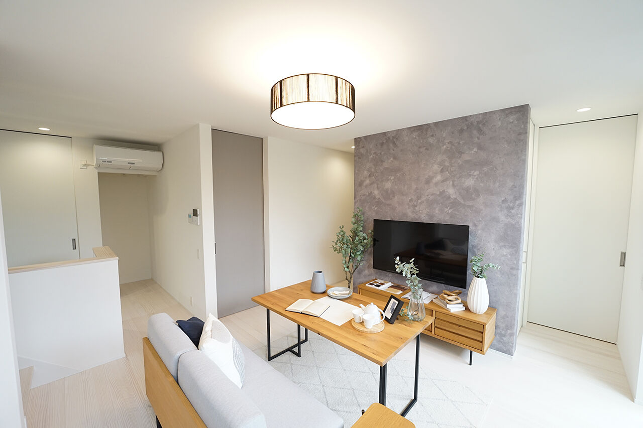 シンプルノート名古屋中区スタジオ／KanZEON 【1000万円台｜間取り図有｜20坪台】シングルマザーが建てた23坪のコンパクトな2階建て。安心の防犯対策もの建築実例画像9