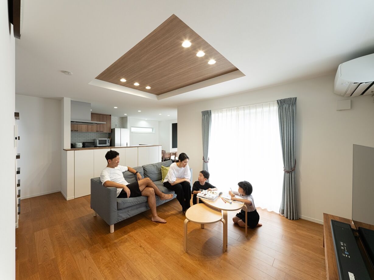 mito HOUSE（美都住販） 【相模原|3000万円台|間取り図有|太陽光パネル】回遊動線で家事効率アップ！外とつながる明るいLDKの住まいの建築実例画像2