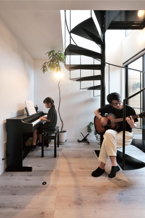 三洋ハウス 【2階建て/3LDK/鹿児島市】自分たちらしい毎日がかなう、マチナカのコンパクトハウスの建築実例画像3