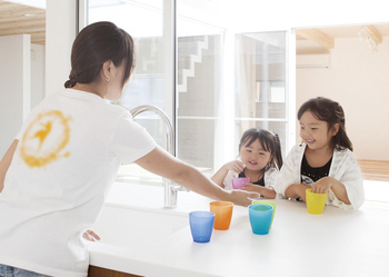 宮崎工務店 【2000万円台×動線×平屋風】自然素材をあふれる　建築家と建てた中庭のある家の建築実例画像7