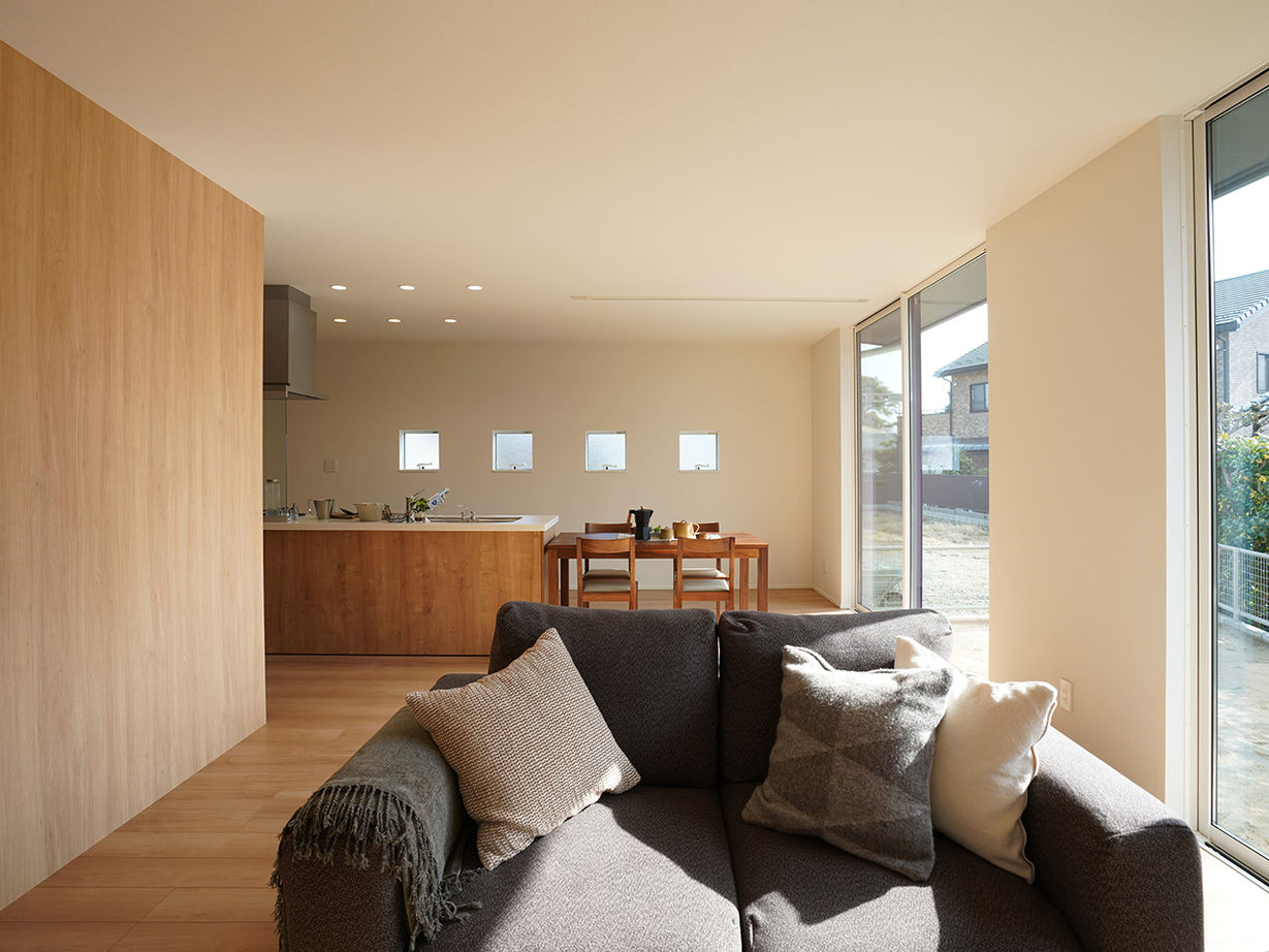 トスコ 【20坪台のコンパクトな平屋/3LDK/理想の間取り】家族の絆もプライバシーも大切にした、迫力のある平屋の建築実例画像6